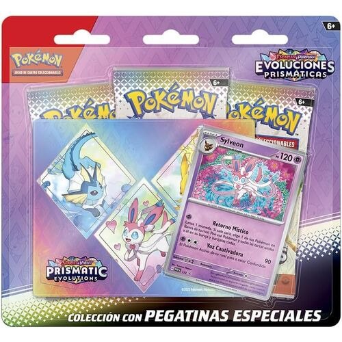 BLISTER 3 SOBRES PRISMATIC EVOLUTION - ESPAÑOL
