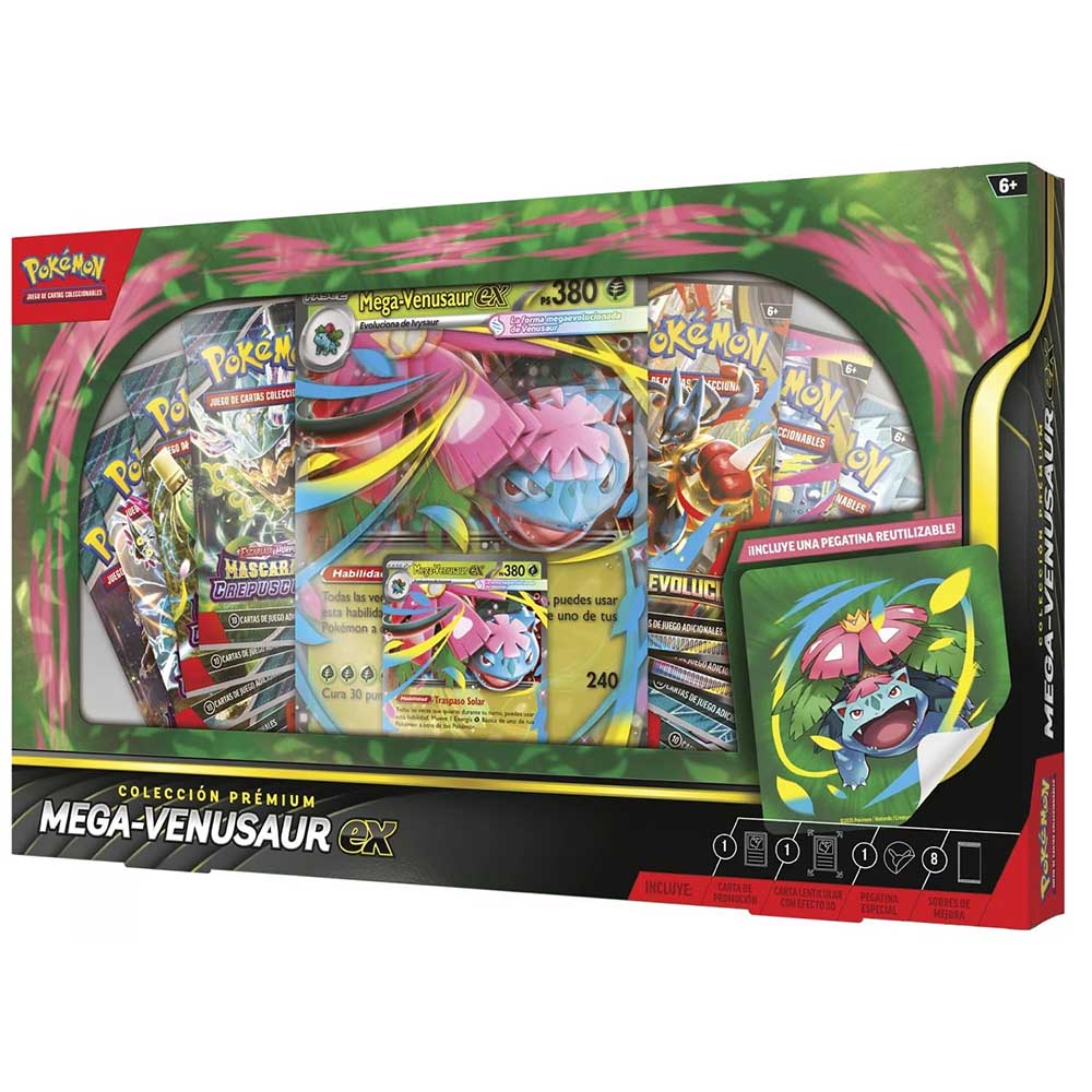 COLECCIÓN PREMIUM MEGA-VENUSAUR ESPAÑOL