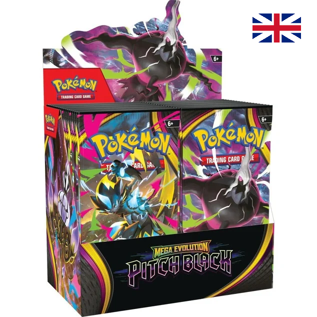BOOSTER 36 SOBRES PITCH BLACK INGLES