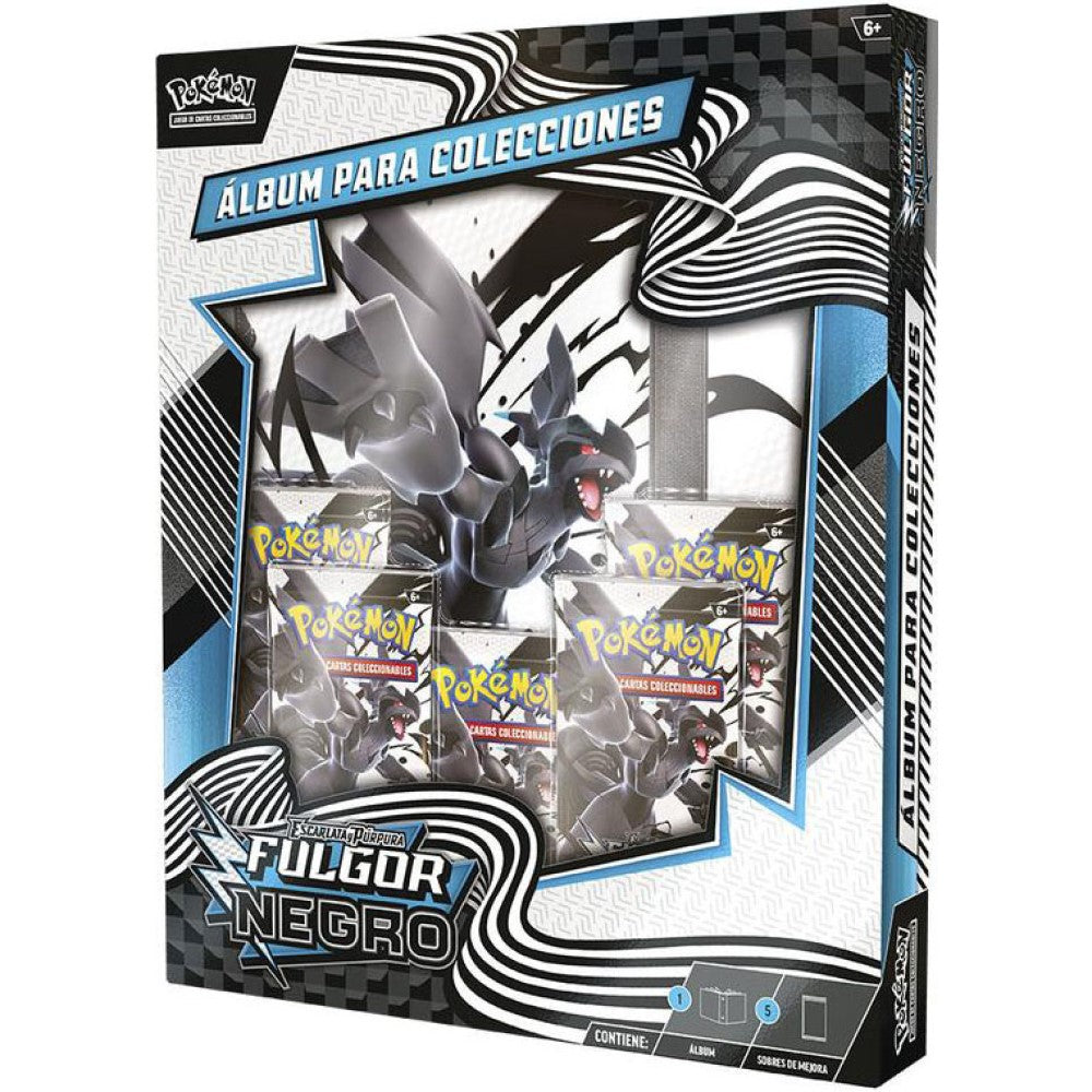 CAJA ALBUM FULGOR NEGRO ESPAÑOL