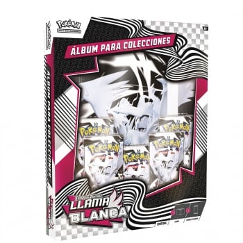 CAJA ALBUM LLAMA BLANCA ESPAÑOL