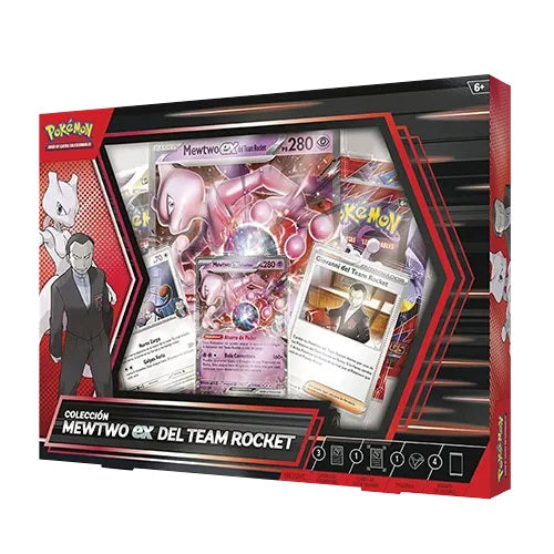 COLECCIÓN MEWTWO EX DEL TEAM ROCKET ESPAÑOL